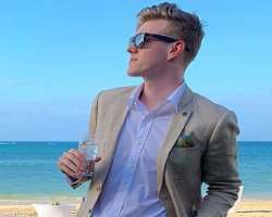 Lachlan Power consuming alcohol